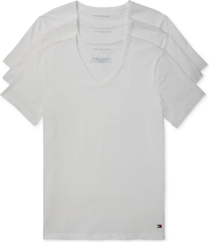 Tommy Hilfiger Men's Stretch V-Neck T-Shirts - 3pk.