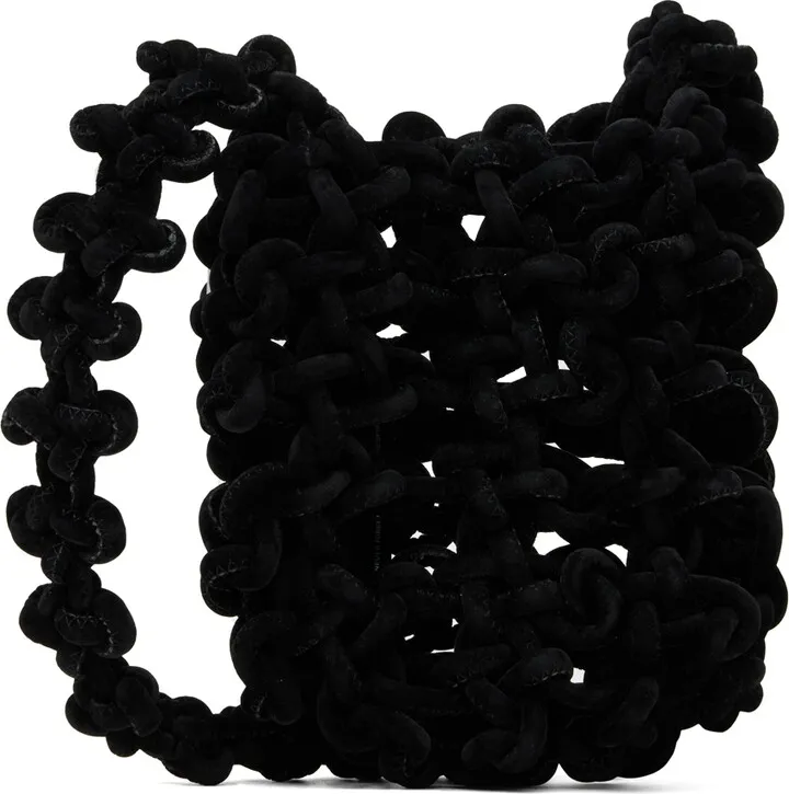 KARA Black Knot Tech Bag