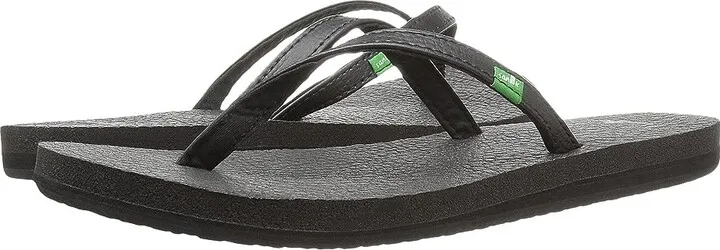 Sanuk Yoga Spree 4 (Black) Women's Sandals