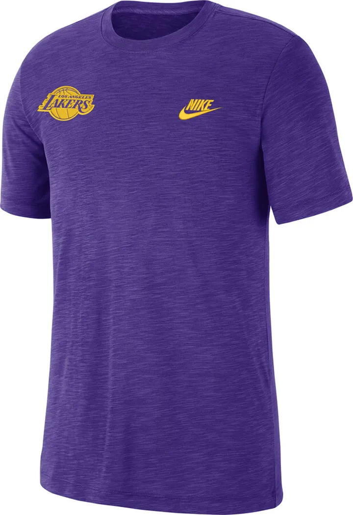 Los Angeles Lakers Essential Club Nike Men's NBA T-Shirt in Purple
