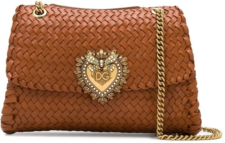 Devotion woven shoulder bag