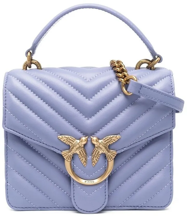 Love quilted tote bag