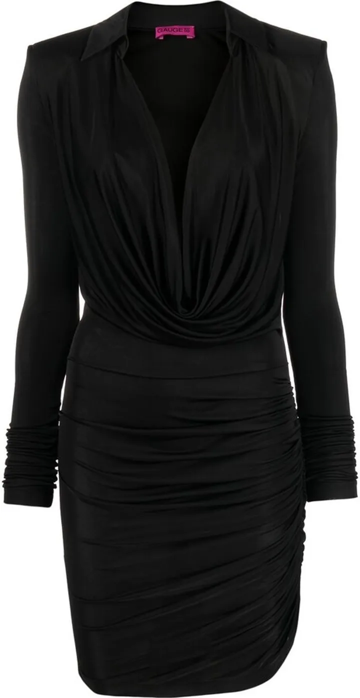 Utena V-neck minidress