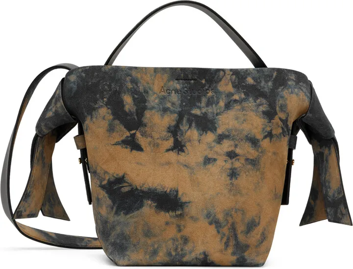 Acne Studios Brown & Black Mini Musubi Shoulder Bag