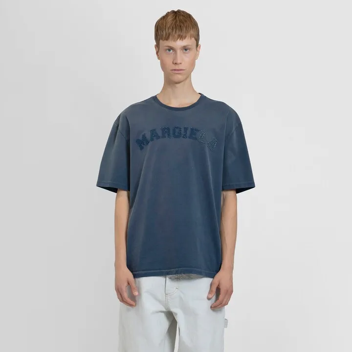 Maison Margiela Man Blue T-Shirts