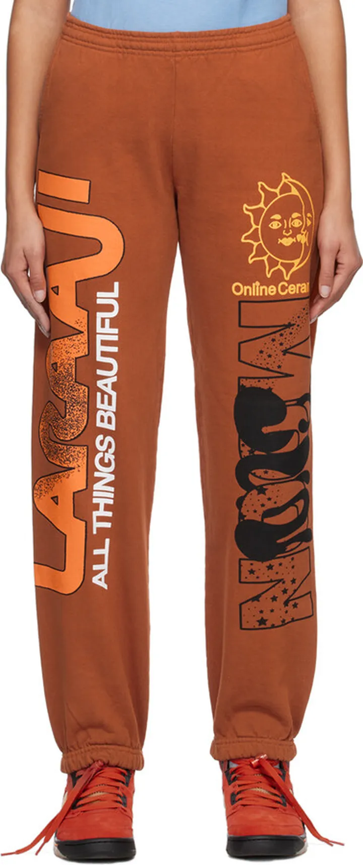 Online Ceramics Orange Laraaji Sweatpants
