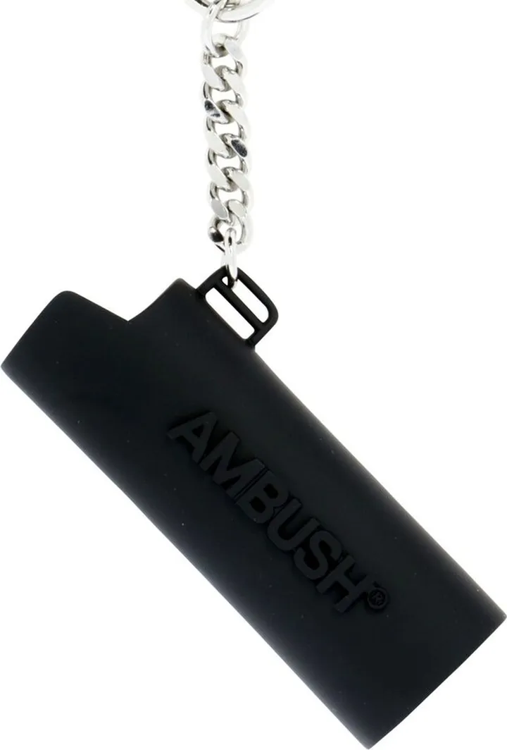Ambush Logo Detailed Lighter Case Keychain