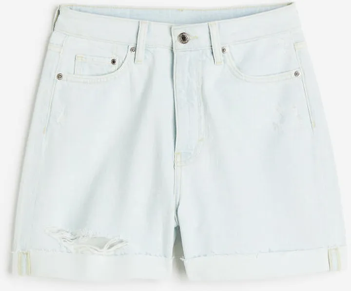 Mom Comfort Ultra High Denim Shorts