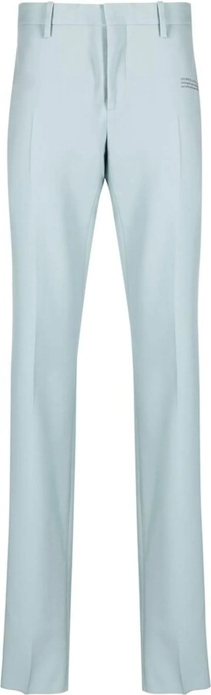 Logo-Print Straight-Leg Trousers