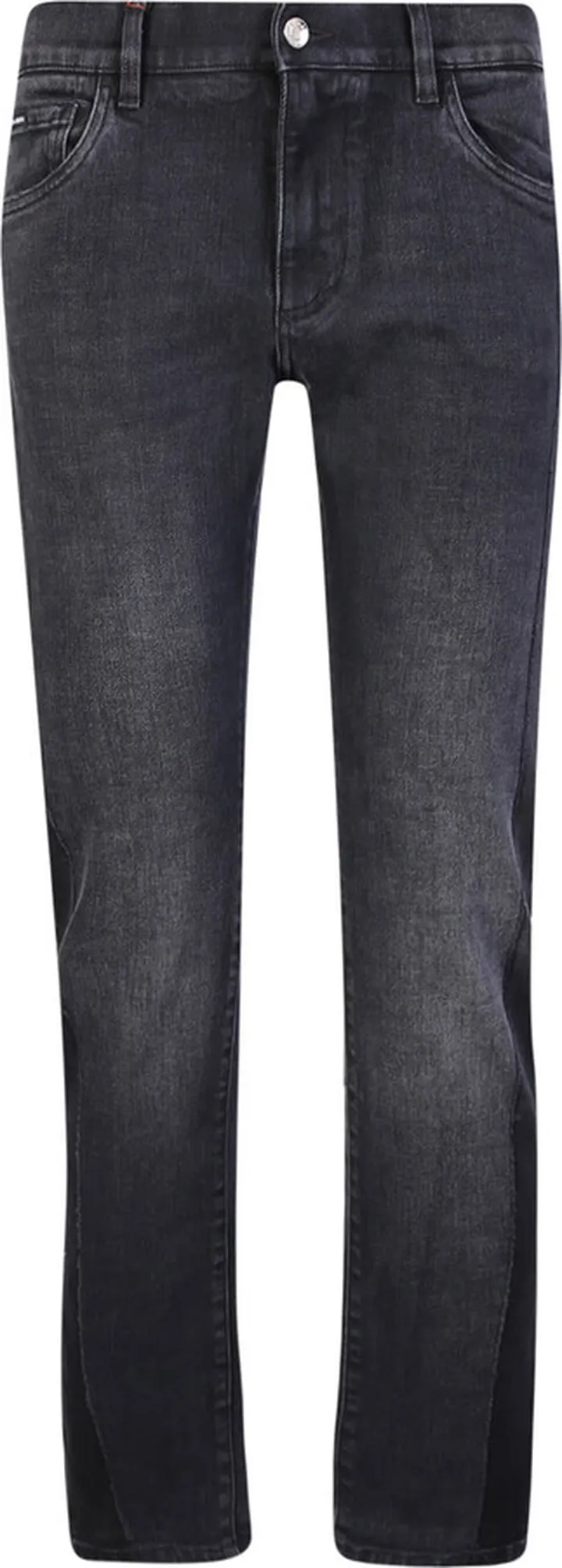 Logo Plaque Low-rise Skinny Jeans