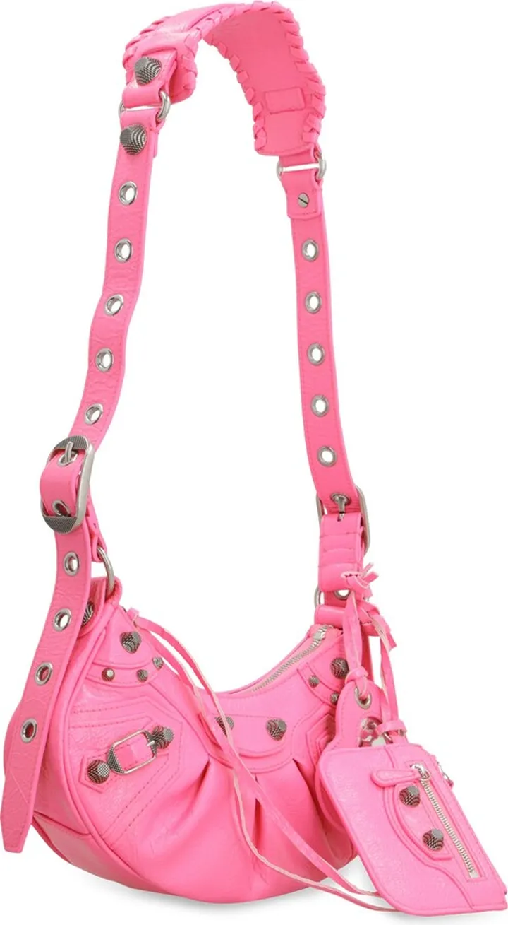 Le Cagole Xs Leather Crossbody Bag