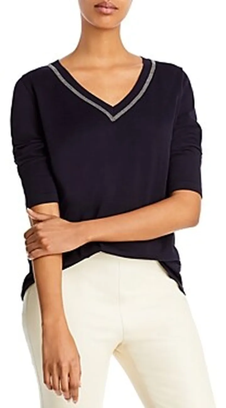 Fabiana Filippi Maglia V-Neck Sweater