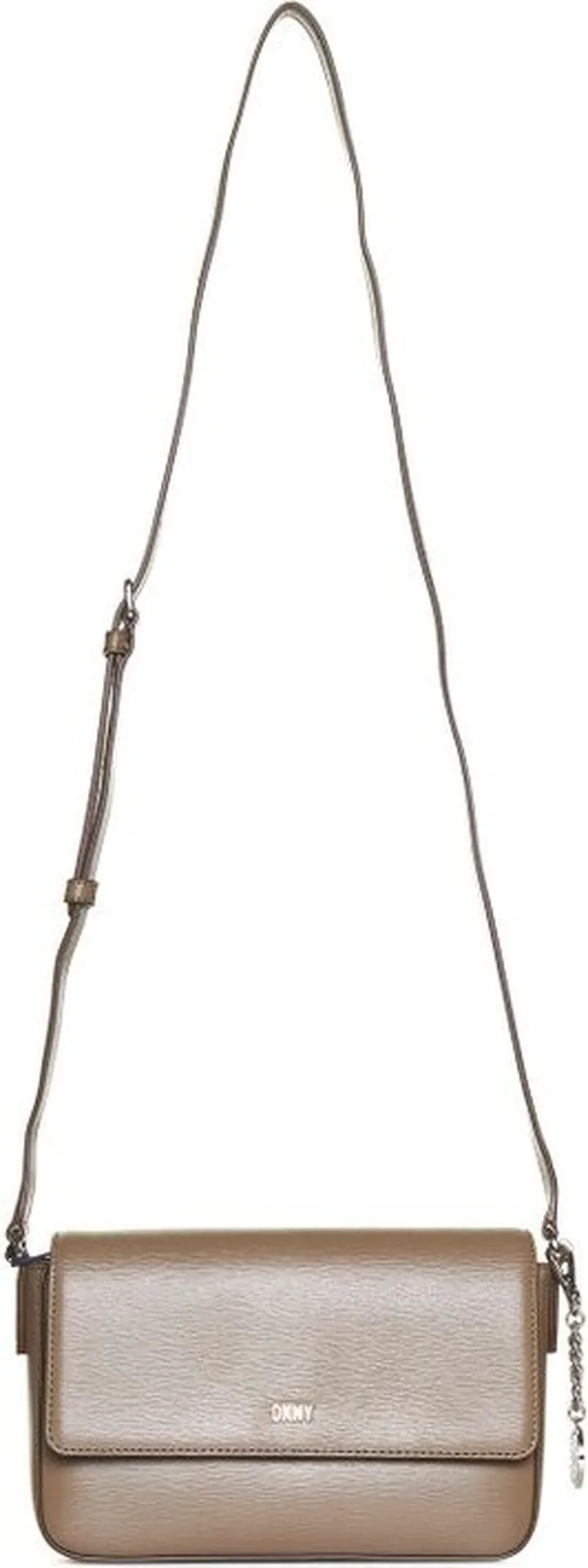 DKNY Bryant Logo Lettering Flap Crossbody Bag