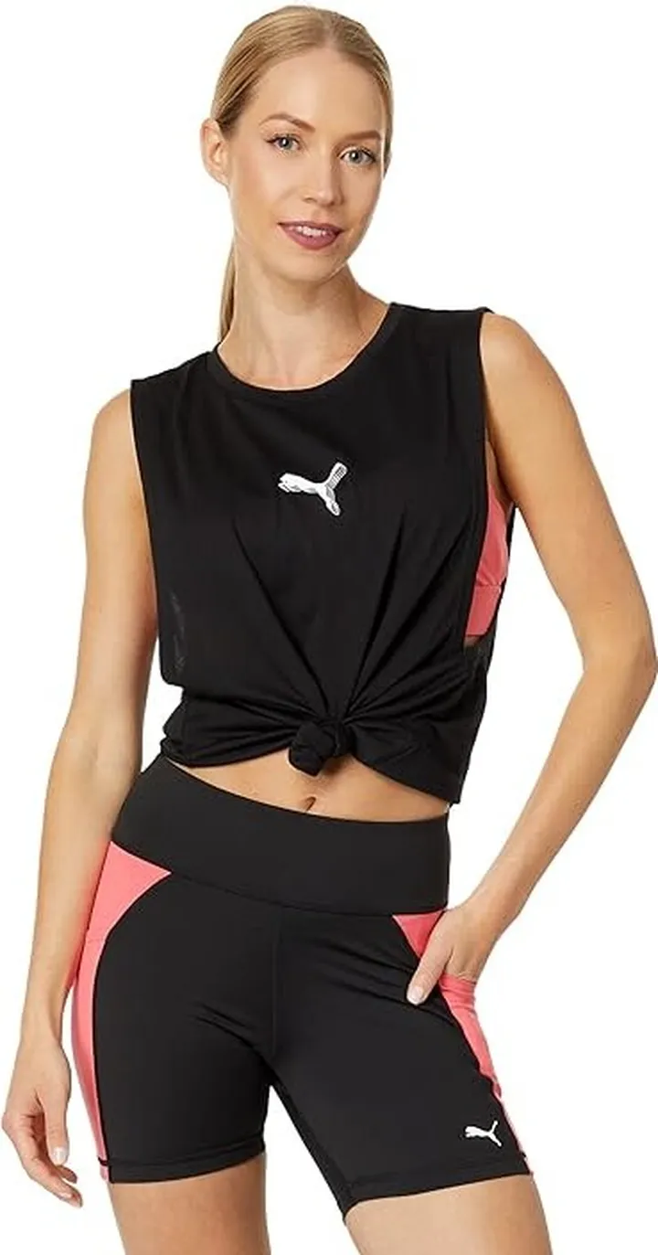 PUMA Arc-Hitect Tank (Puma Black) Women's Clothing