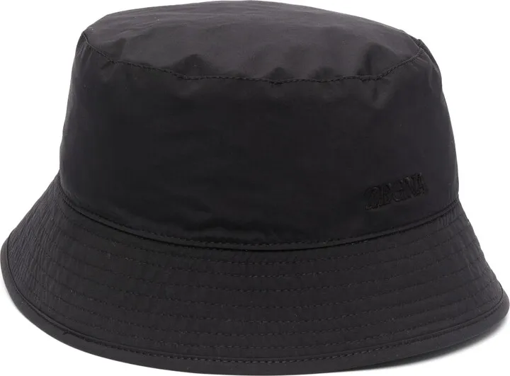 Logo-Embroidered Bucket Hat