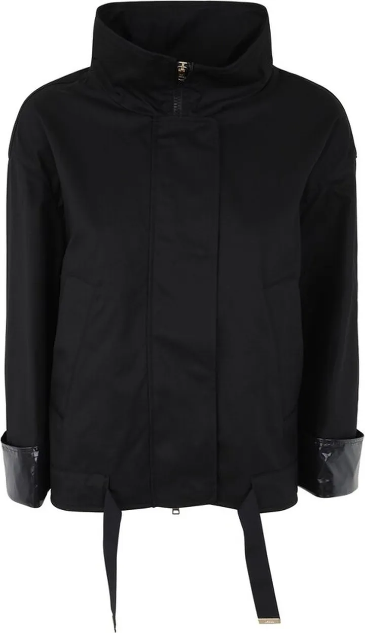 Herno Panelled Short Puffer Jacket