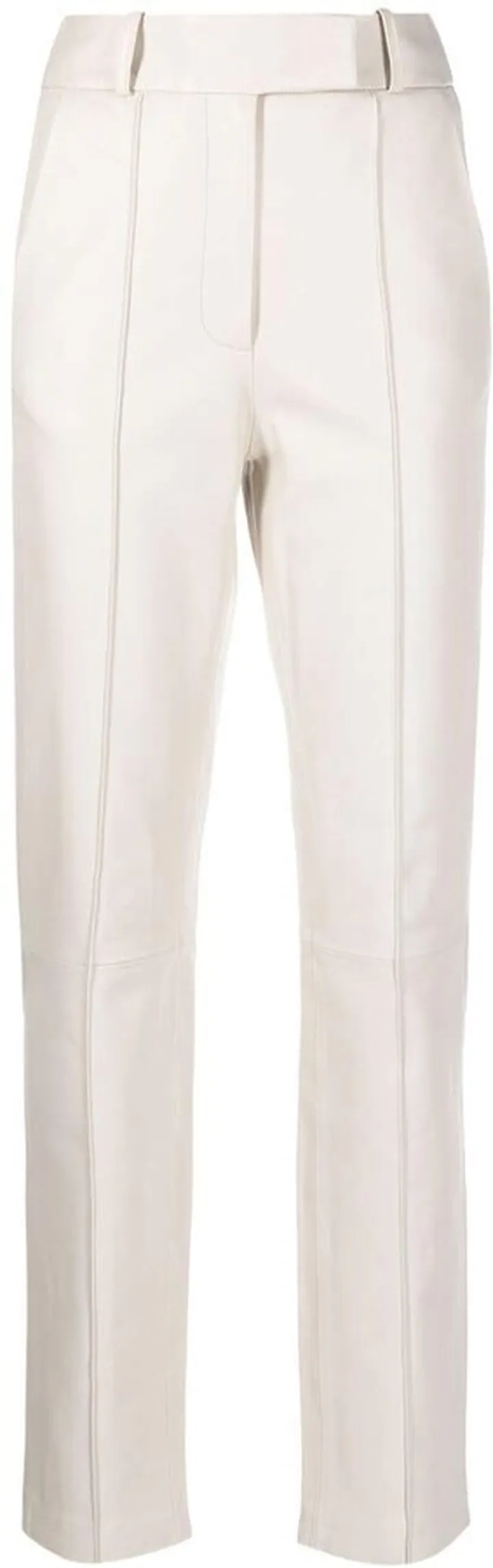 Cast leather trousers