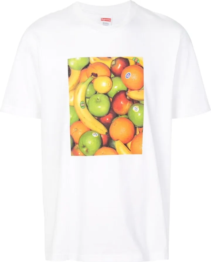 fruit print T-shirt