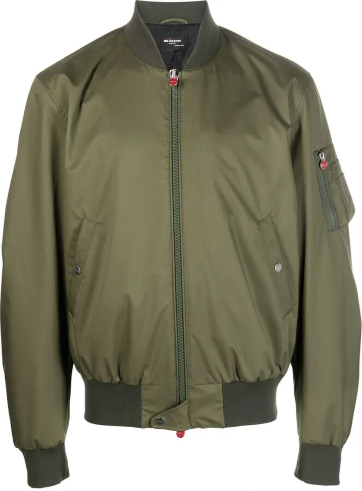 Zip-Up Bomber Jacket