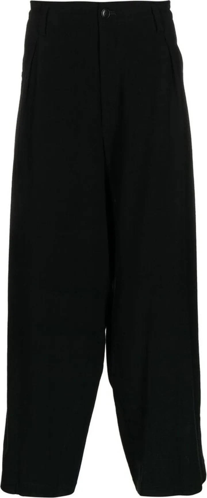Pleated Straight-Leg Trousers