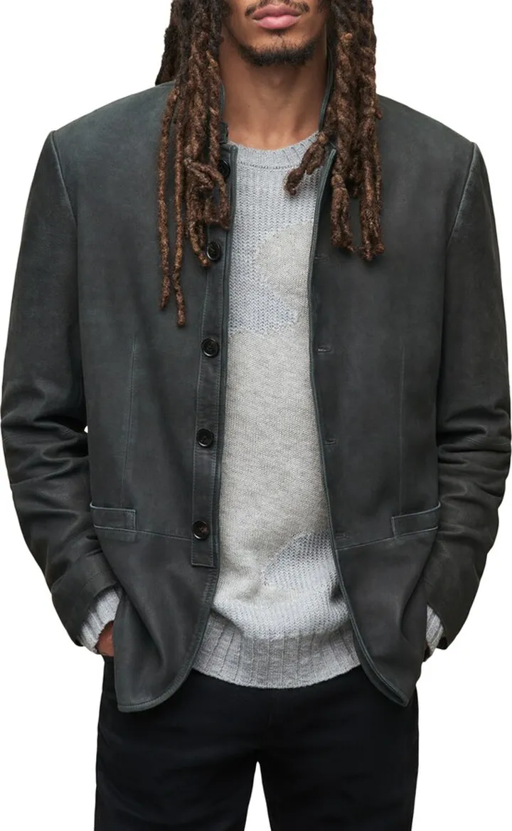 Cheshire Slim Fit Leather Jacket