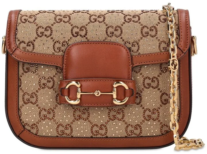 Mini 1955 Horsebit GG canvas bag