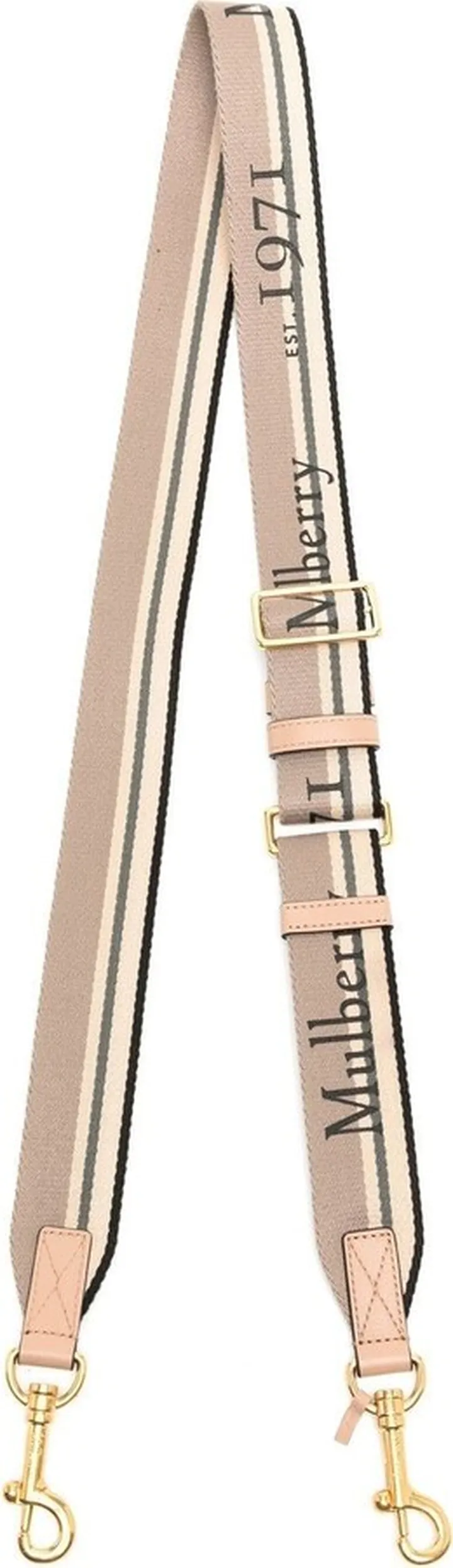Adjustable Logo-Print Bag Strap