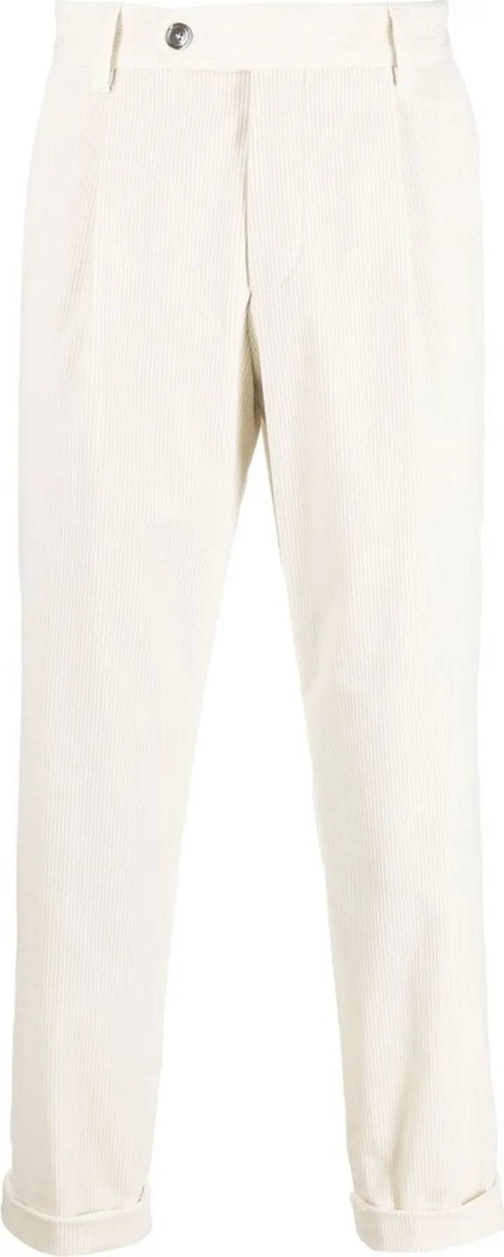Cropped Corduroy Trousers