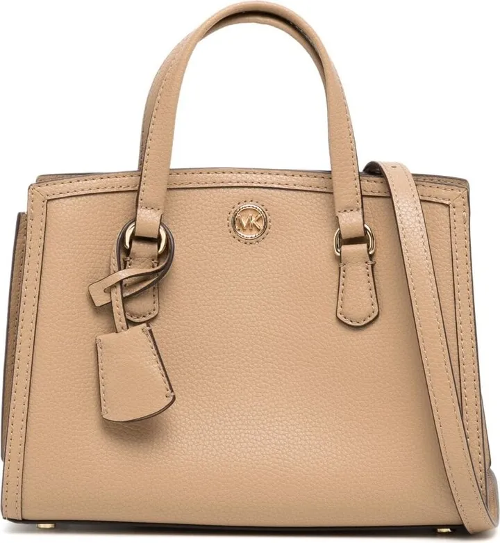small Chantal pebbled tote bag