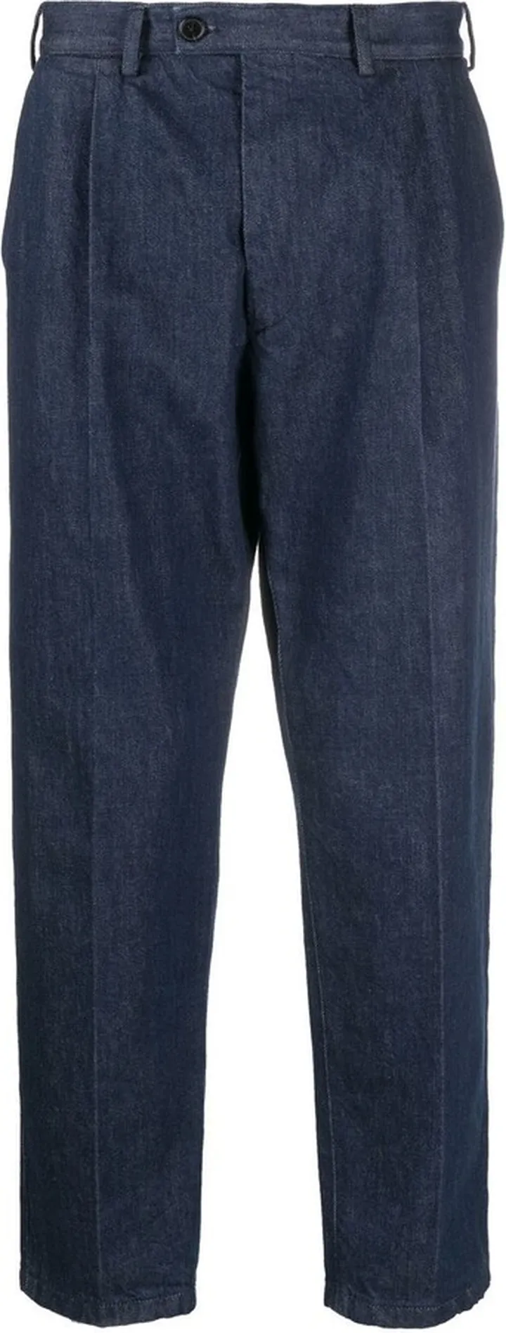 Tapered-Leg Jeans