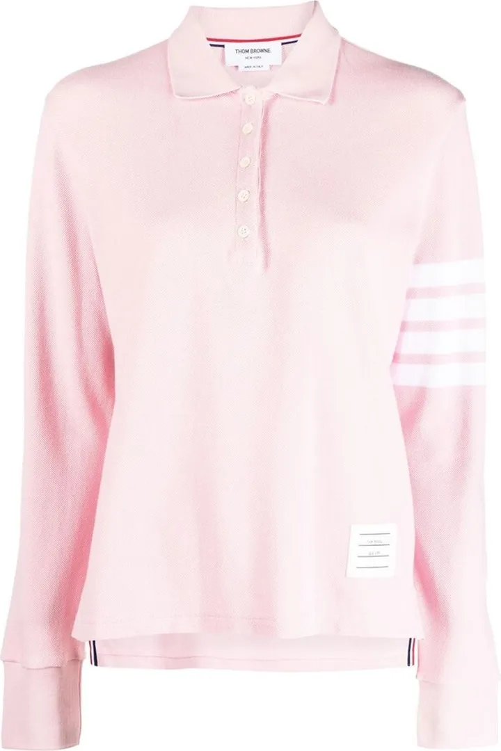 Hector 4-Bar long-sleeved polo shirt