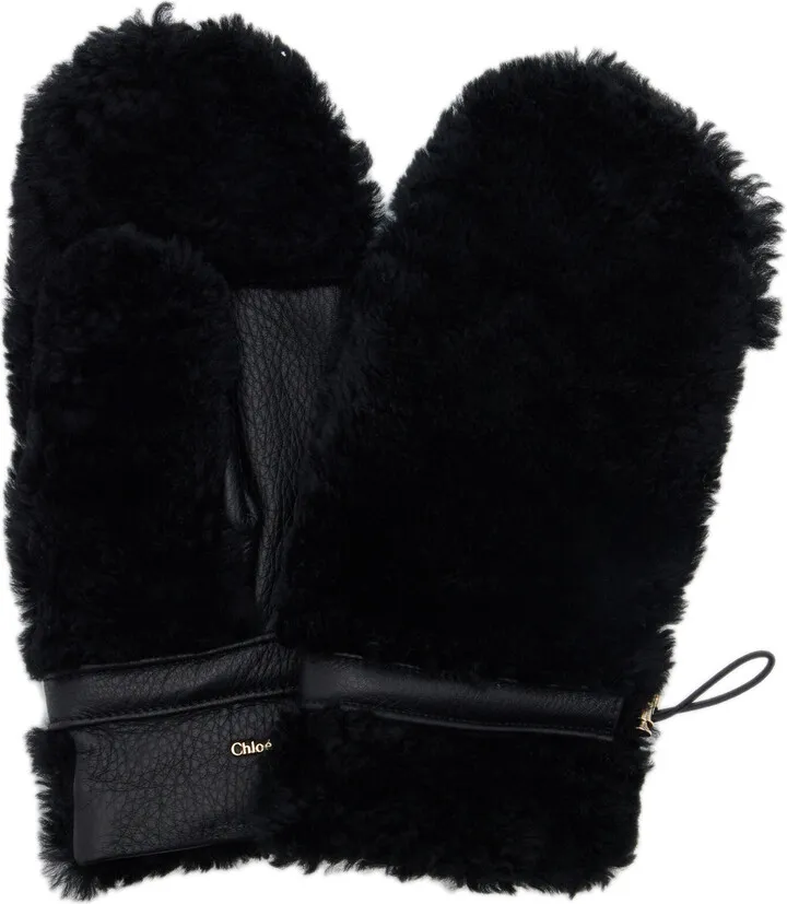 Women's Shearling Leather Gloves