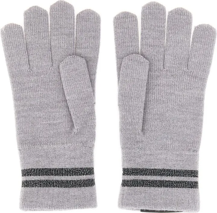 Canada Goose Stripe-Detailed Knitted Golves