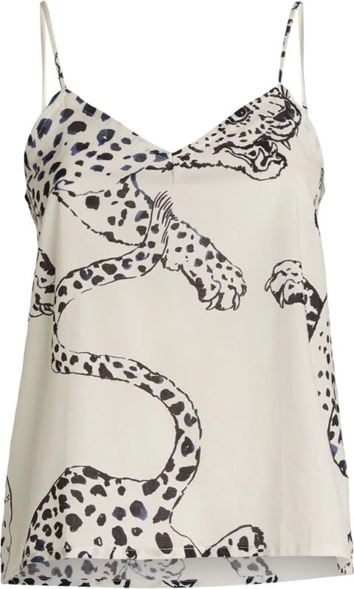 Desmond & Dempsey Jaguar Print Camisole
