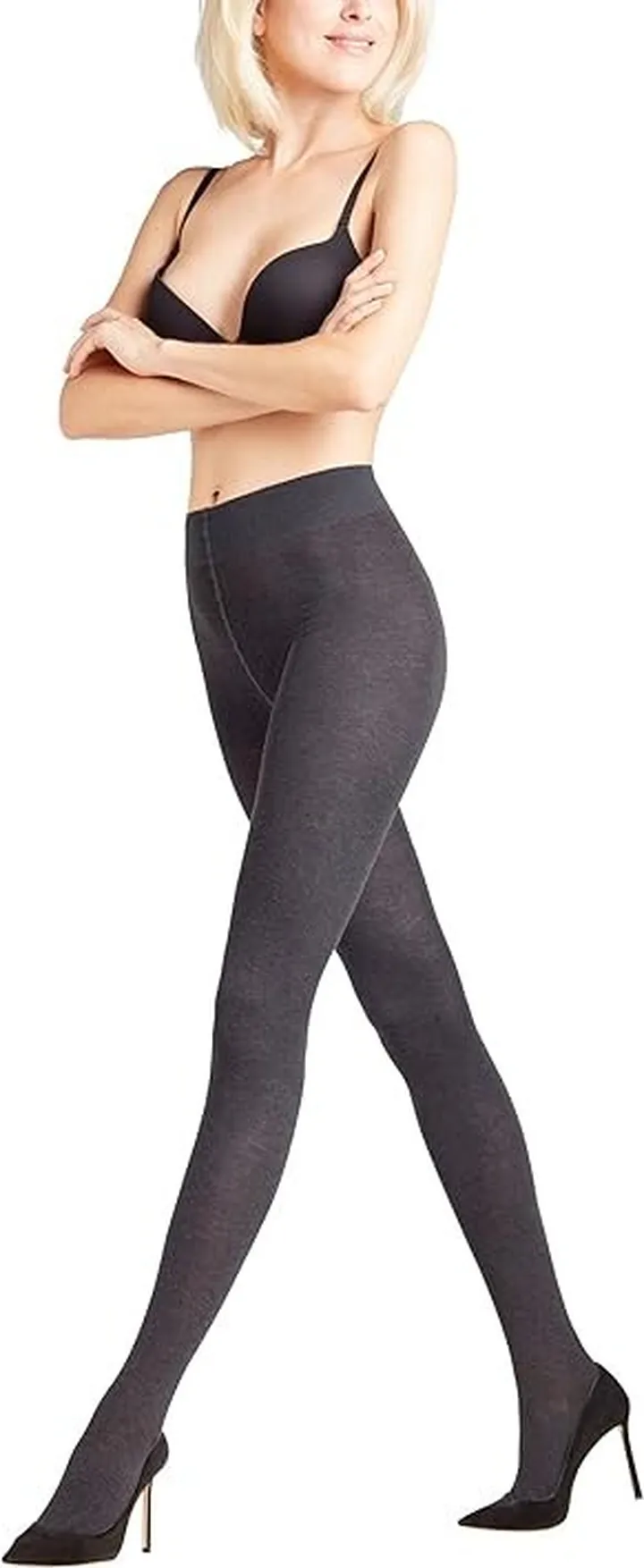 Falke Family Cotton Tights (Anthracite) Hose