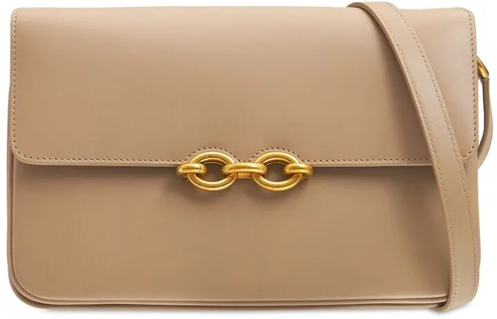 Le Maillon leather shoulder bag