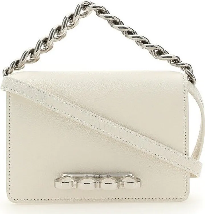 Alexander McQueen The Four Ring Mini Crossbody Bag