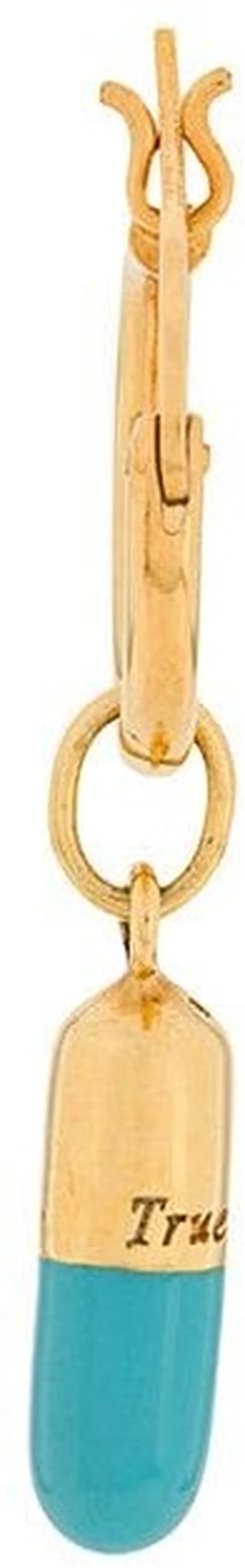 Pill Hoop Earring
