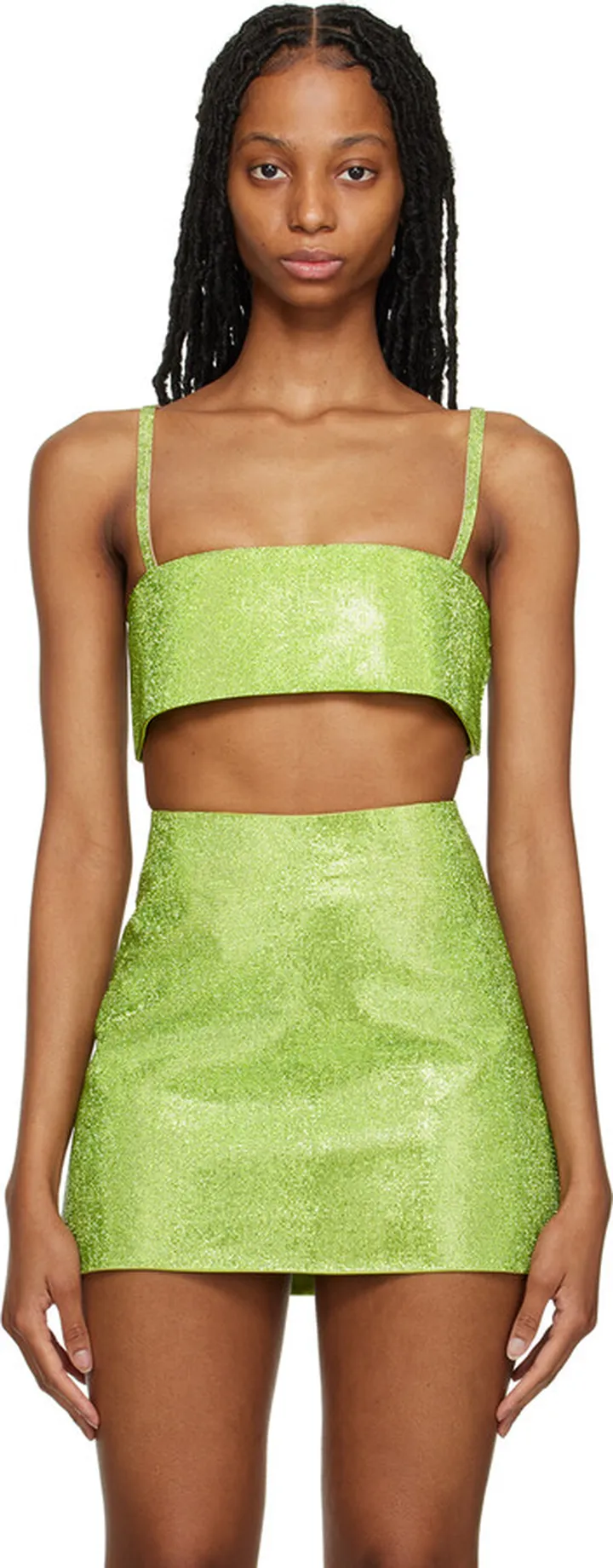 NUÉ Green Charlotte Camisole