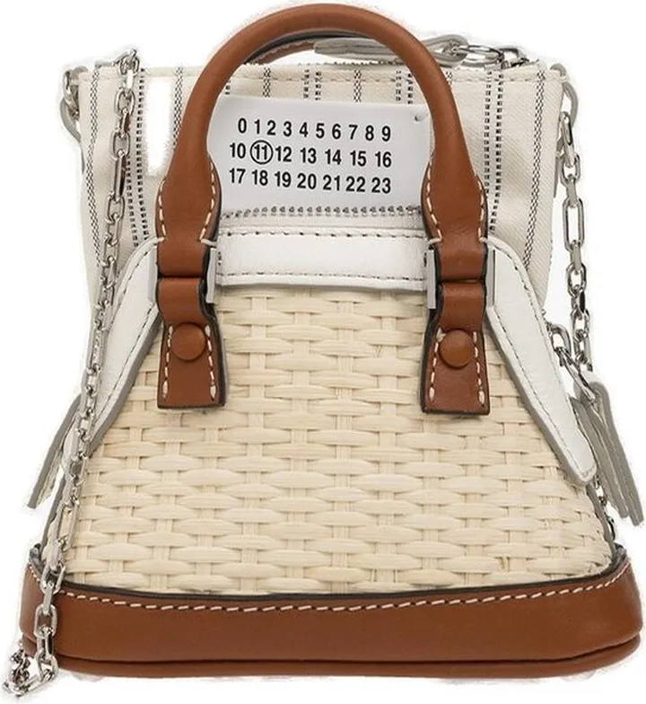 Maison Margiela 5AC Classique Baby Layered Detailed Shoulder Bag