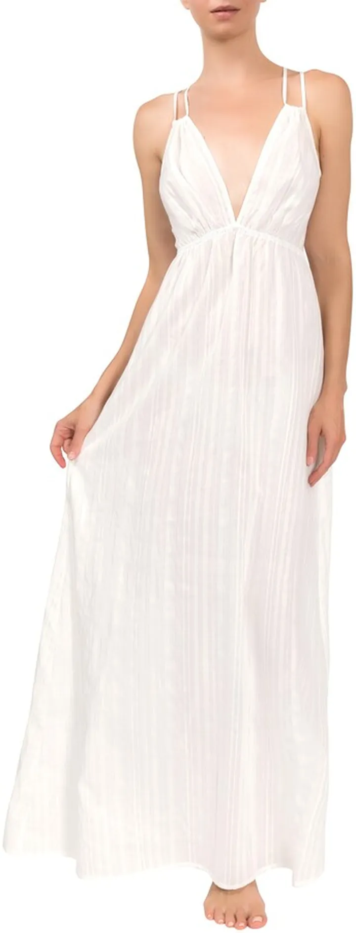 Hazel Long Cotton Nightgown
