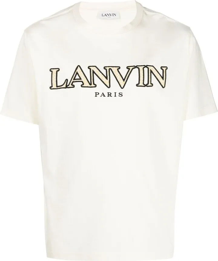 White Logo-Appliqué Cotton T-Shirt