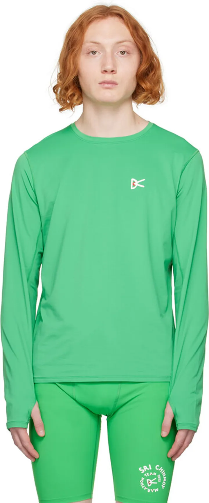 District Vision Green Deva Long Sleeve T-Shirt