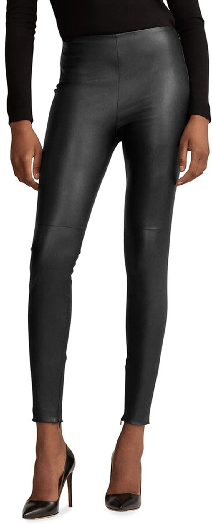 Eleanora Leather Skinny Pants