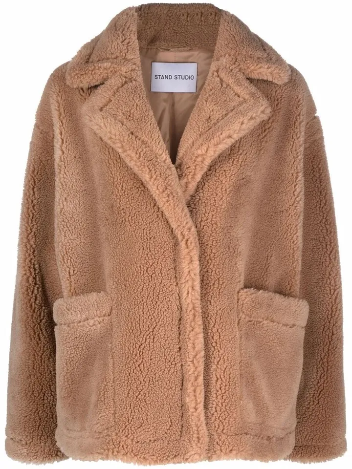 Marina faux-shearling jacket