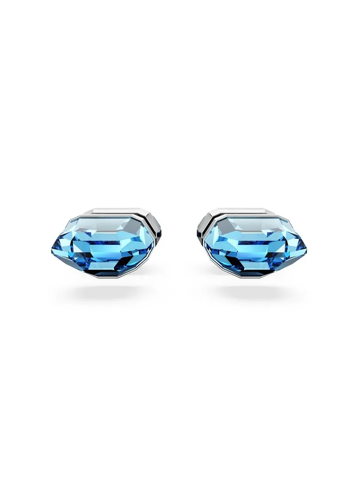 Lucent Rhodium Plated Stud Earrings