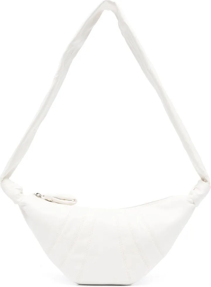 Half-Moon Leather Shoulder Bag