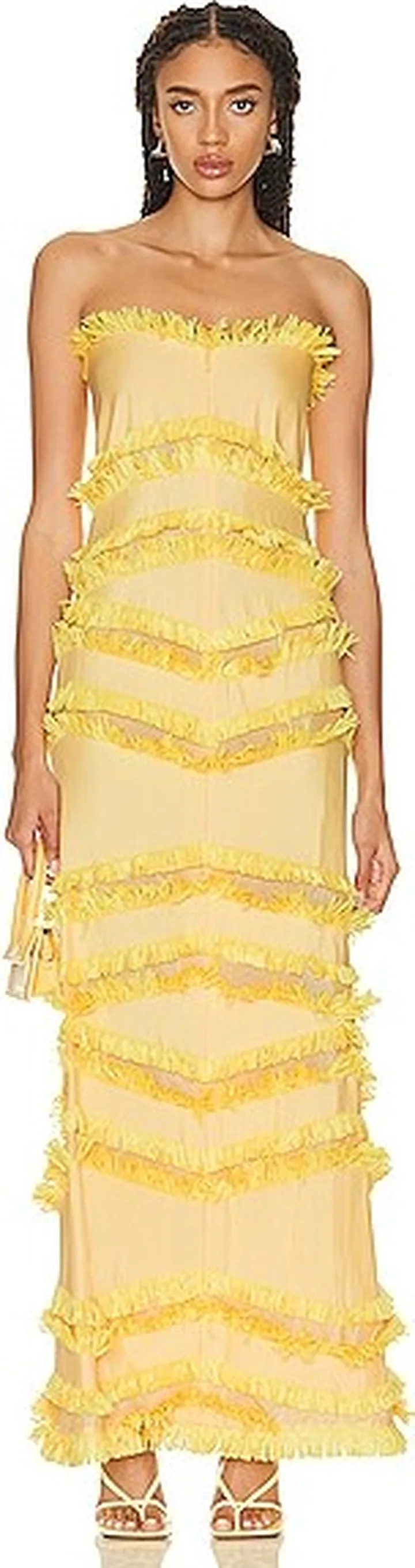 Alexis Reeve Dress in Yellow