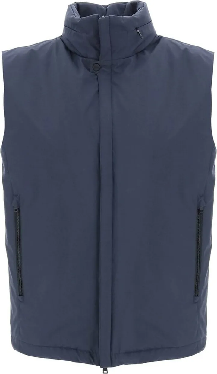 Herno High-Neck Zipped Vest