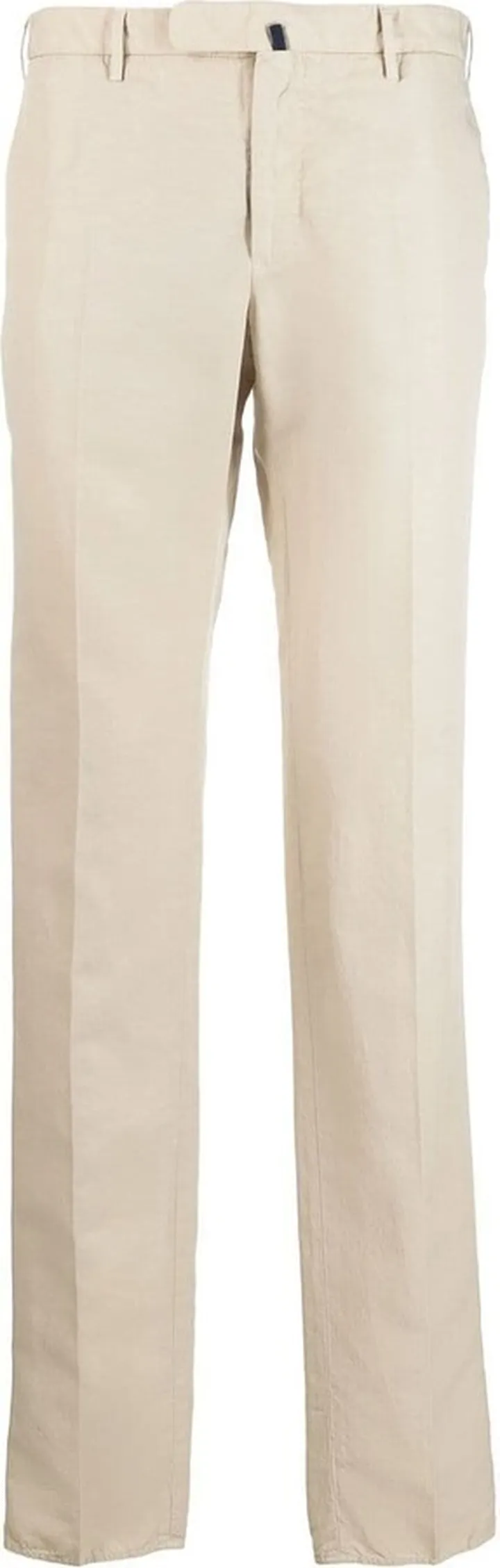 Straight-Leg Cotton-Linen Chinos